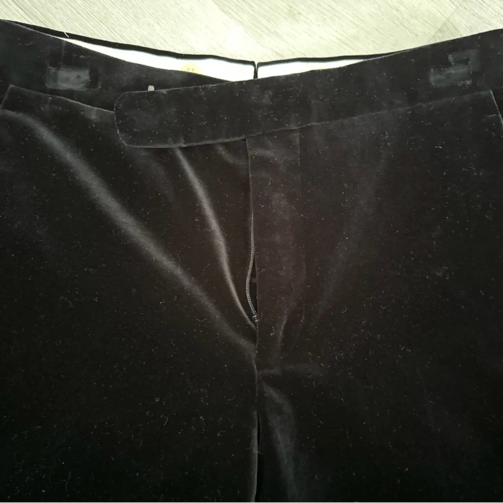 Polo Ralph Lauren Velvet Dress tux Pants size 30x27